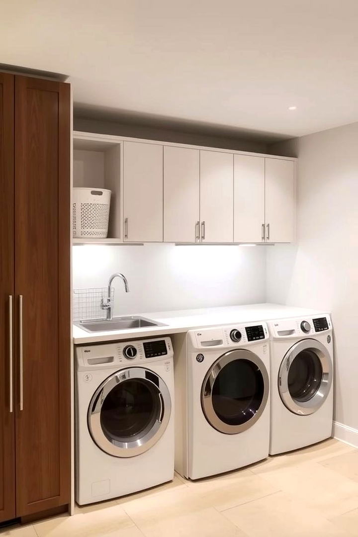Embracing Modern Minimalism in Design - 22 basement laundry room ideas
