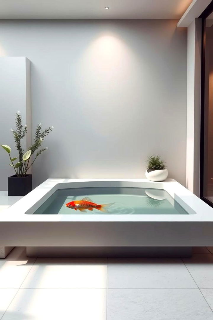 Embracing Modern Minimalist Design - 22 Fish Pond Ideas