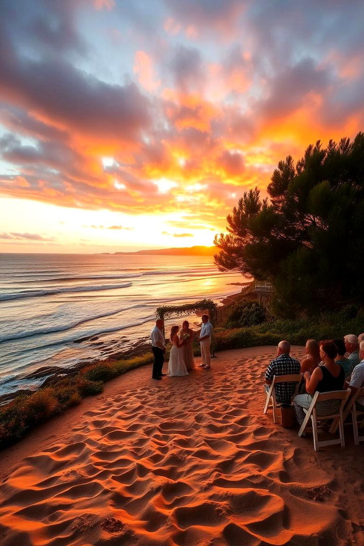 Embracing Natural Backdrops - 22 Beach Wedding Ideas