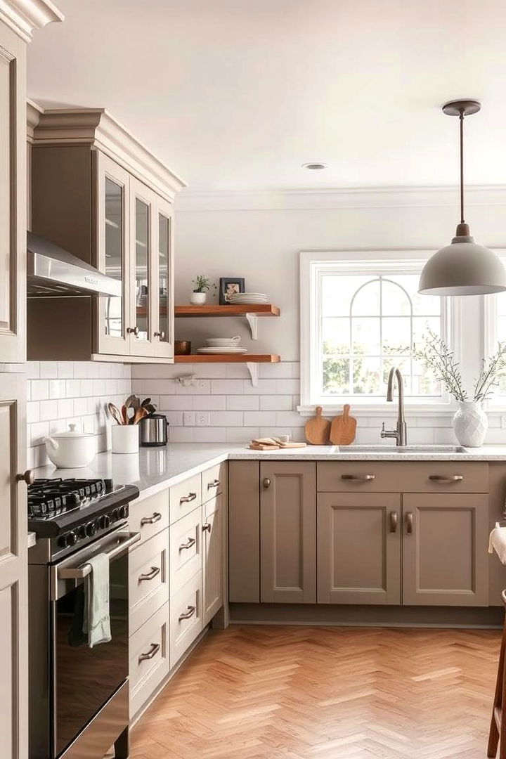 Embracing Neutral Color Palettes - 22 Transitional Kitchen Ideas
