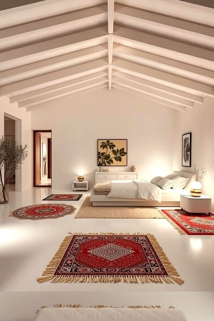 Embracing an Open Floor Plan - 22 Small White Bedroom Ideas