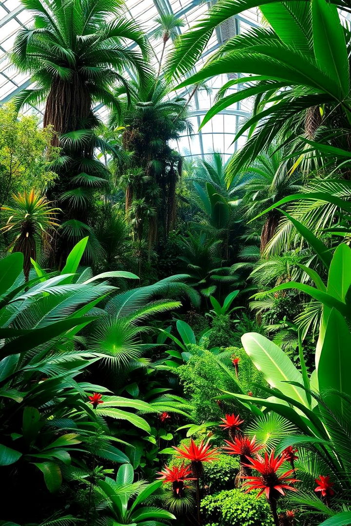 Emerald Jungle Conservatory - 22 Fantasy Greenhouse Ideas