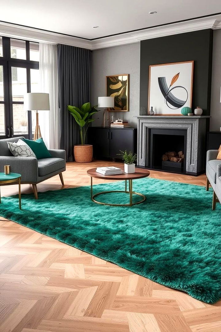 Emerald Rug and Carpet Layers - 22 Emerald Green Bedroom Ideas