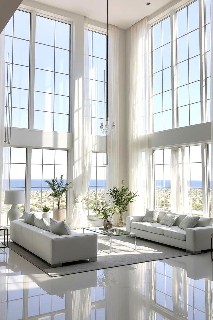 Emphasis on Natural Light - 22 Coastal Living Room Ideas