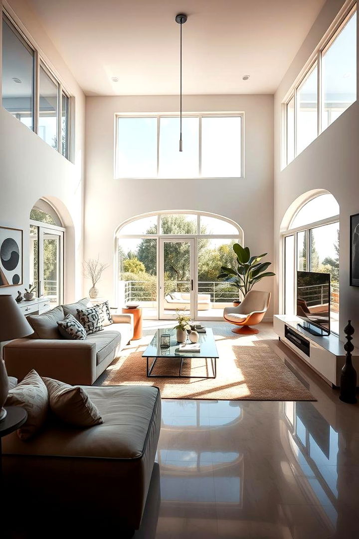 Emphasis on Natural Light and Shadows - 22 Spanish Style Living Room Ideas