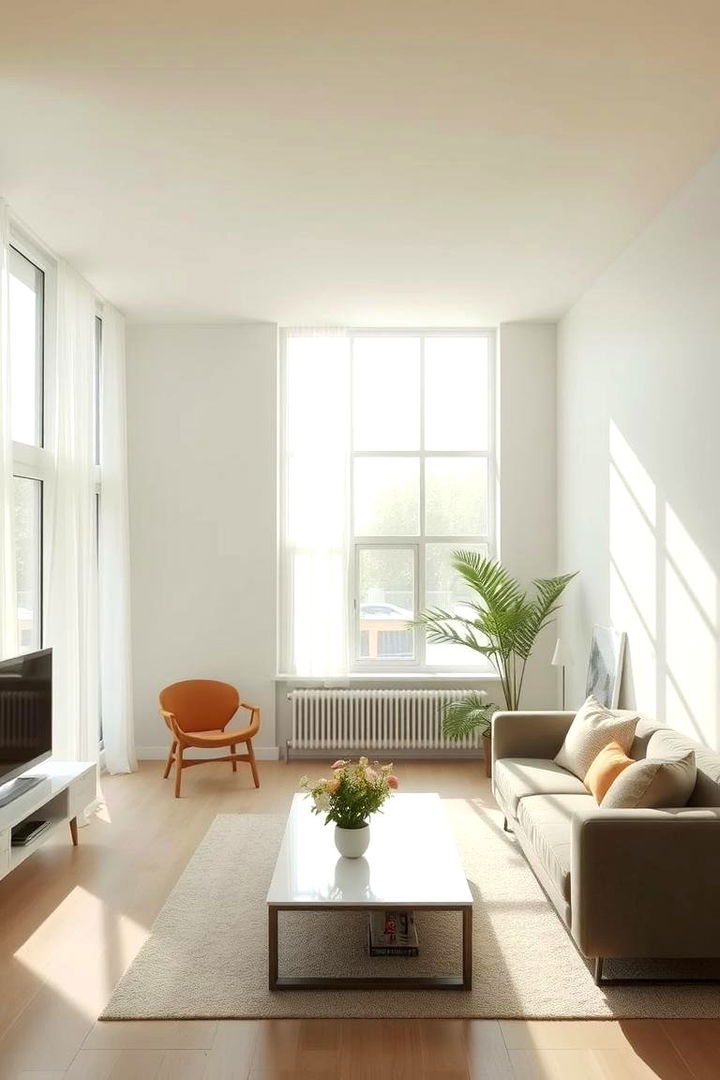 Emphasis on Natural Lighting - 22 Minimalist Apartment Ideas