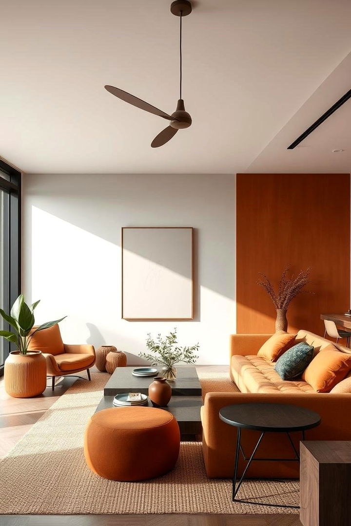 Emphasizing Earthy Tone Accents - 22 Organic Modern Interior Design Ideas