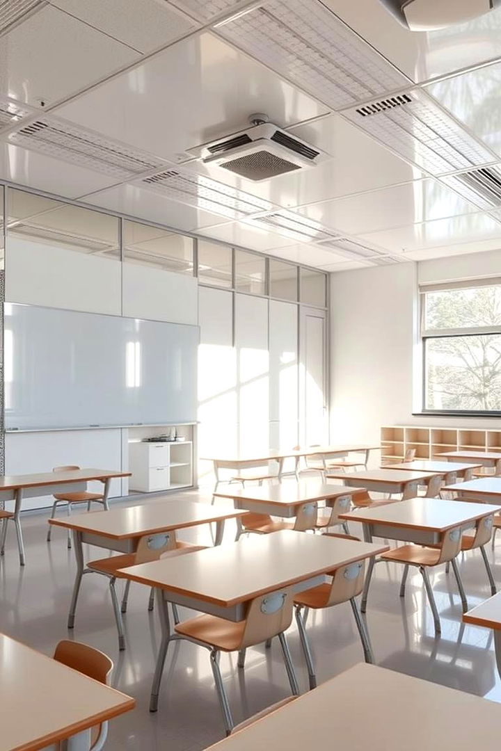 Employ Reflective Surfaces for Amplified Light - 22 Classroom Lighting Ideas