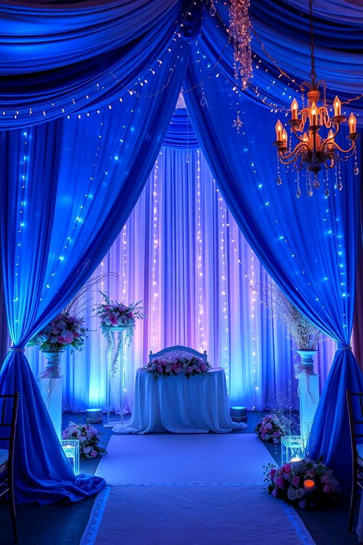 Enchanted Blue Ambiance - 22 Blue Wedding Theme Ideas