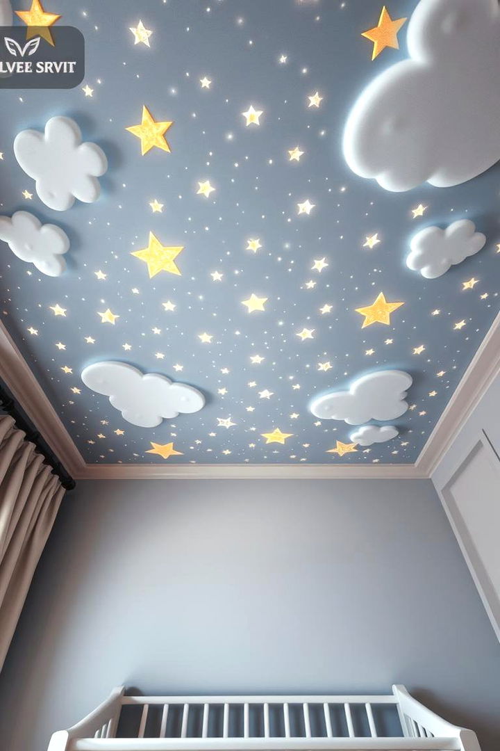 Enchanted Ceiling Decor - 22 Princess Nursery Ideas