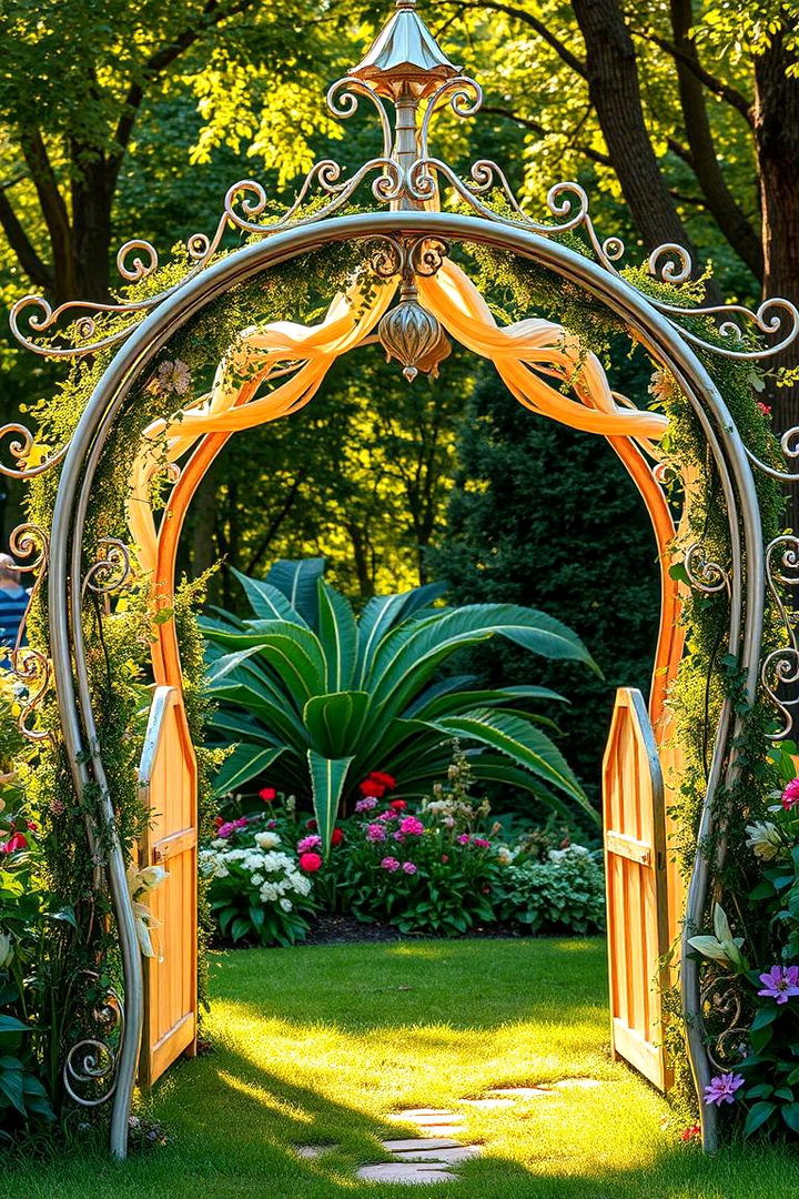 Enchanted Fairy Tale Arch - 22 Garden Arch Ideas