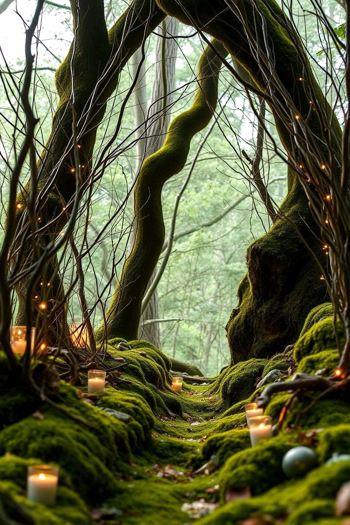 Enchanted Forest Altar - 22 Wedding Altar Ideas