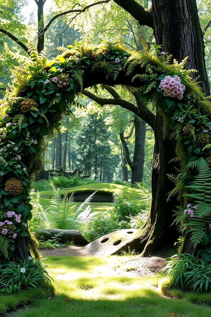 Enchanted Forest Arch - 22 Wedding Arch Ideas