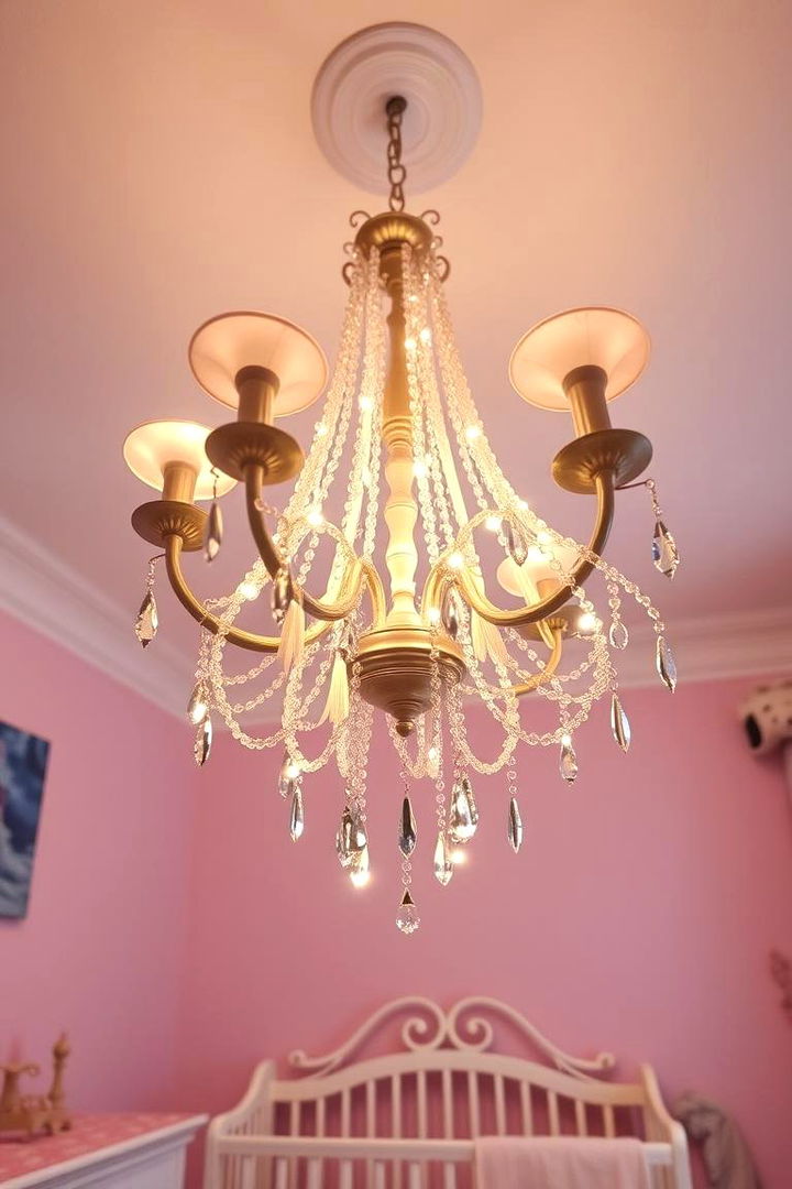 Enchanted Lighting Fixtures - 22 Princess Nursery Ideas