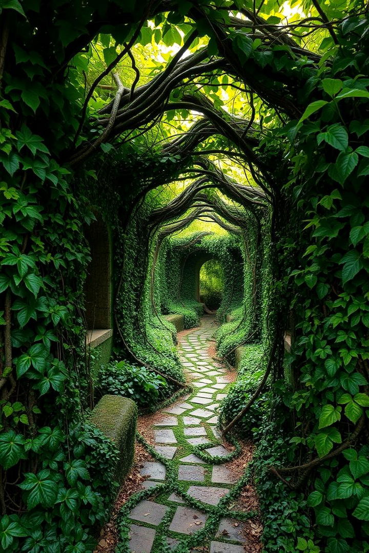 Enchanted Maze of Vines - 22 Fantasy Greenhouse Ideas
