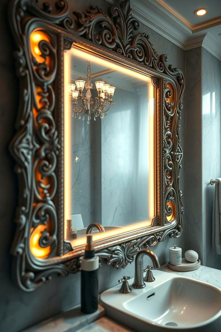 Enchanted Mirror Reflections - 22 Harry Potter Bathroom Ideas