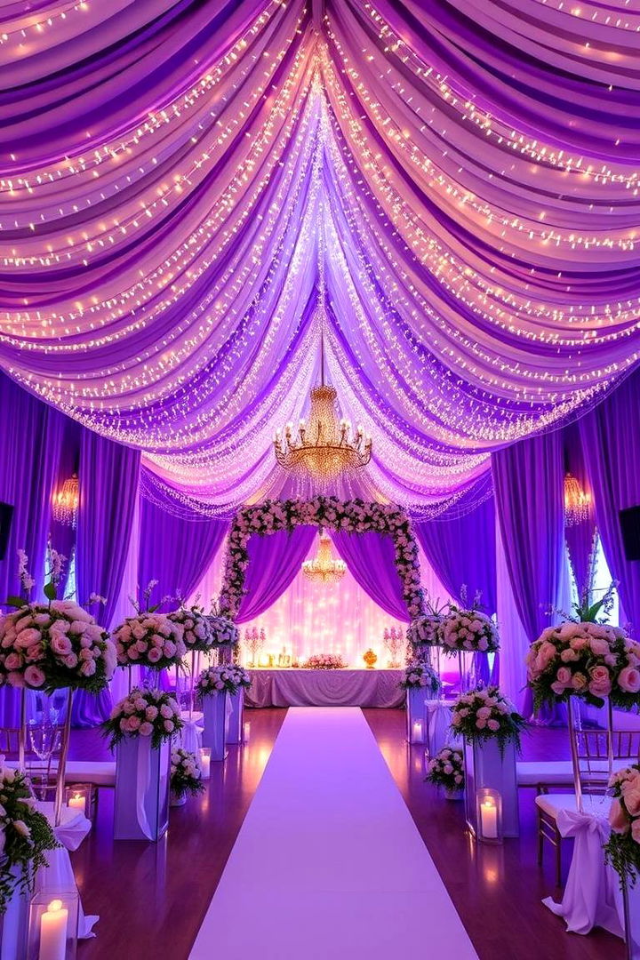 Enchanted Purple Fairy Tale - 22 Purple Wedding Theme Ideas