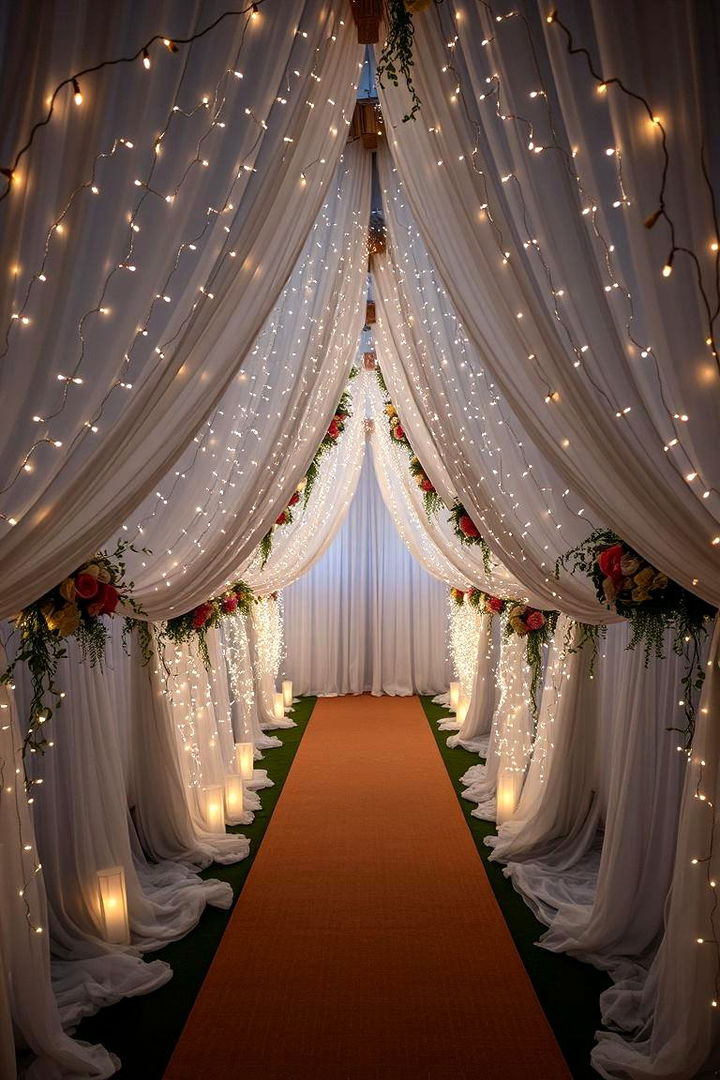 Enchanted Tunnel Entrance - 22 Wedding Entrance Ideas