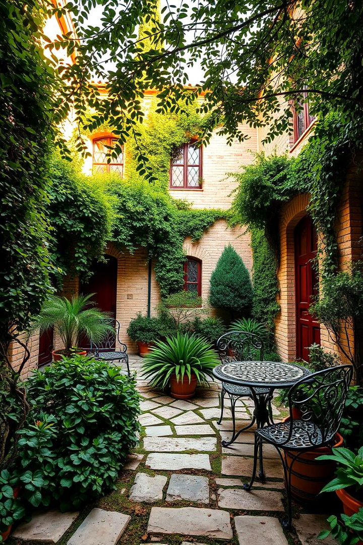 Enchanting Courtyard Garden Touches - 22 Medieval Home Decor Ideas