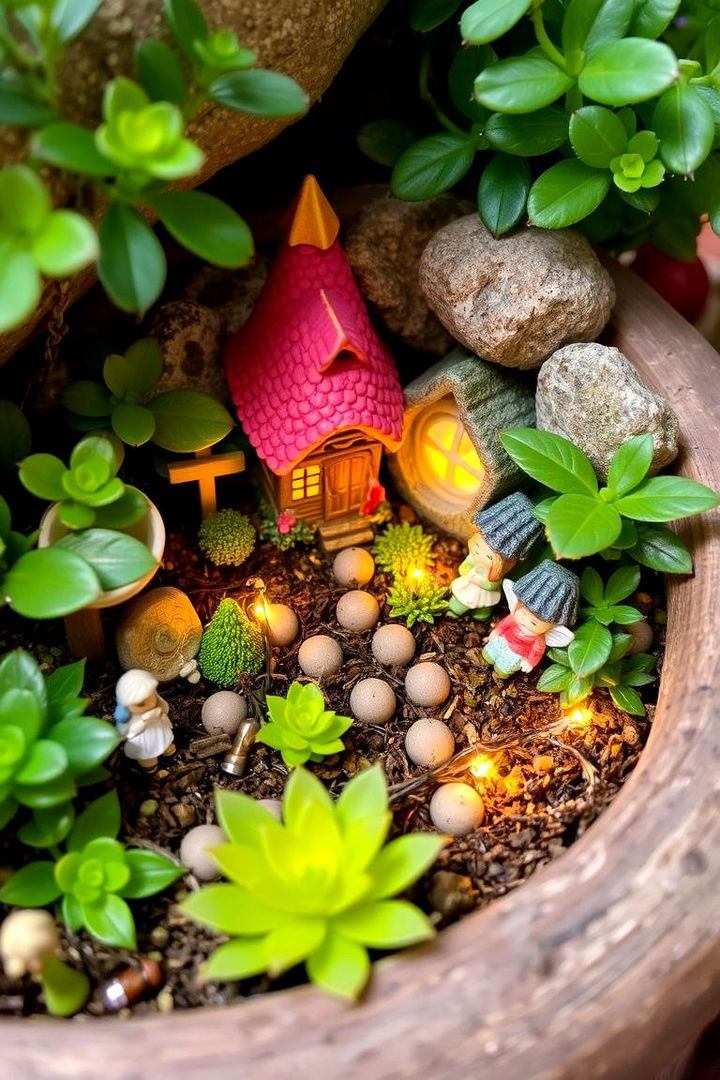 Enchanting Fairy Garden Corners - 22 Garden Art Ideas