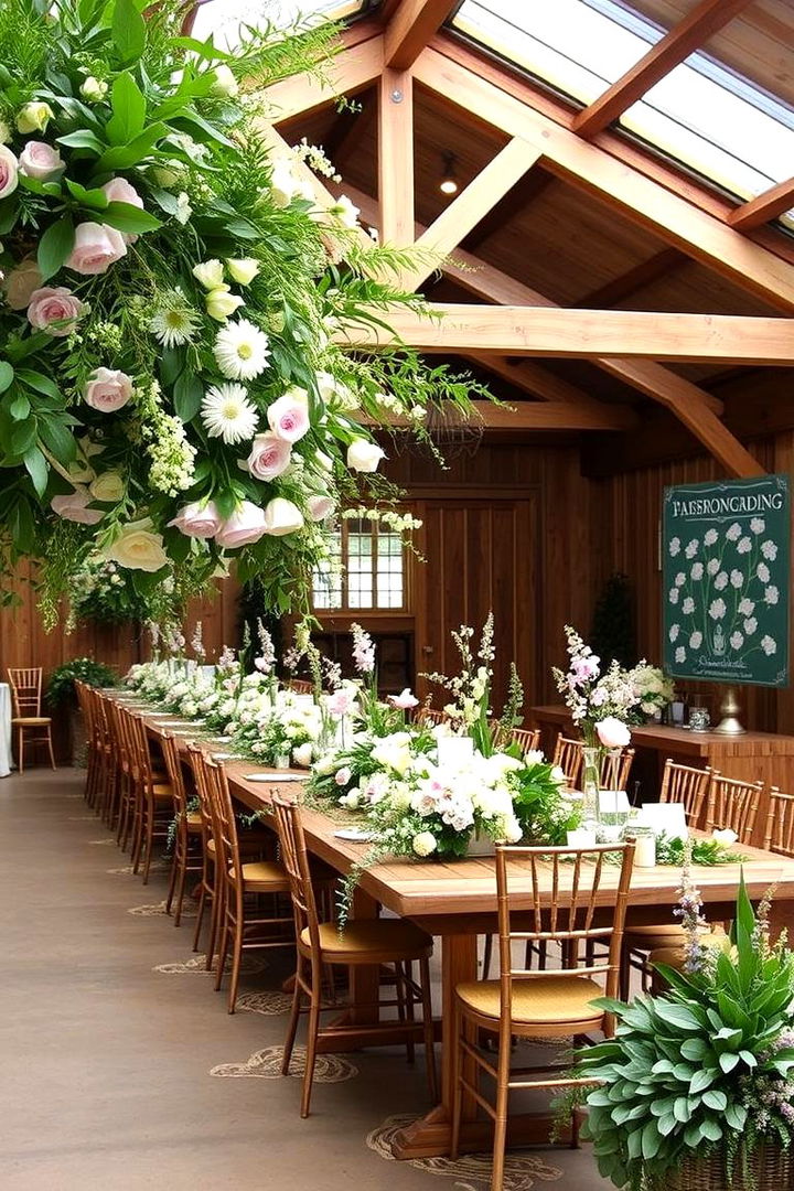 Enchanting Floral Arrangements - 22 Barn Wedding Ideas