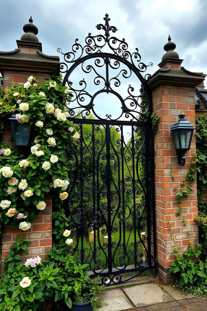 Enchanting Gothic Garden Wall - 22 Garden Wall Ideas