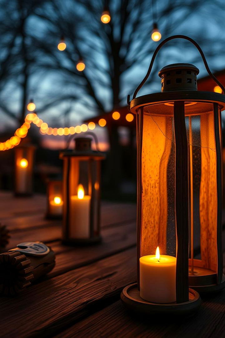 Enchanting Outdoor Lantern Lighting - 22 fall outdoor decorating ideas
