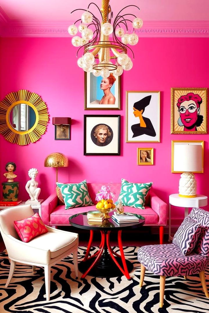 Energetic Bubblegum Vibe - 22 Pink Room Ideas