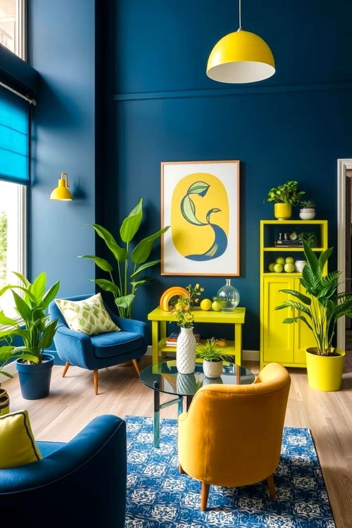 Energetic Lime Highlight - 22 Designer-approved Colors That Go With Navy Blue
