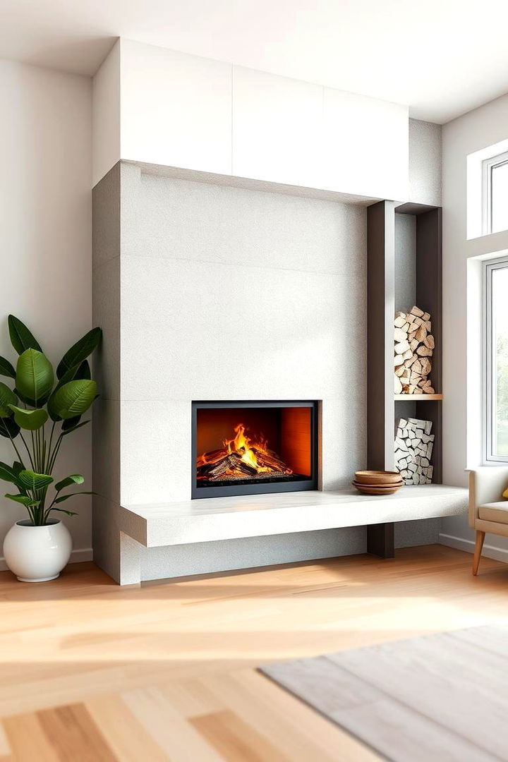 Energy Conserving Techniques - 22 Green Fireplace Ideas