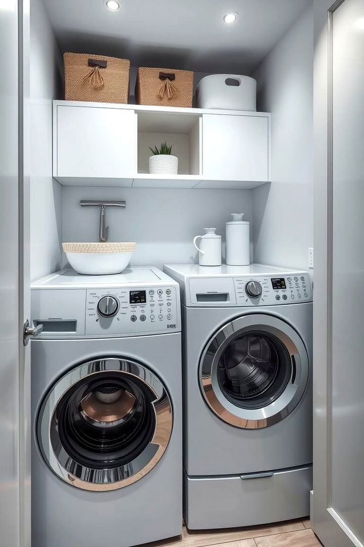 Energy Efficient Appliance Integration - 22 Green Laundry Room Ideas