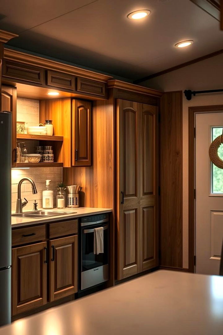 Energy Efficient Lighting - 22 Mobile Home Kitchen Ideas