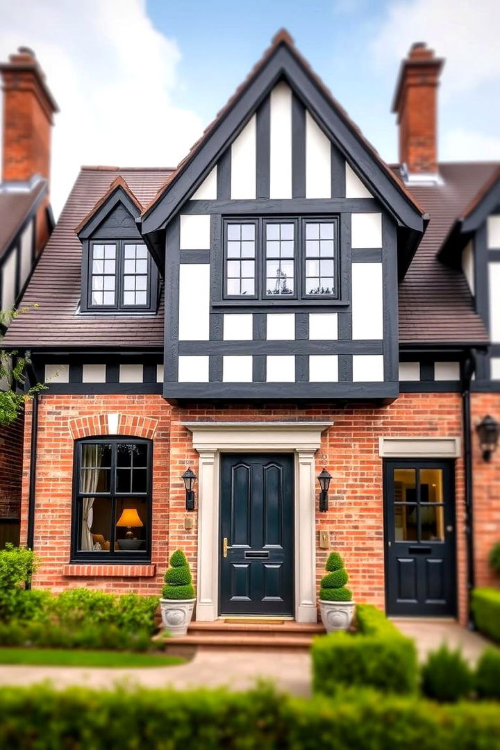 Energy Efficient Tudor Home Innovations - 22 Modern Tudor Exterior Inspiration