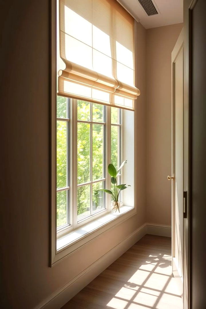 Energy Efficient Window Treatments with Botanics - 22 Green Hallway Ideas