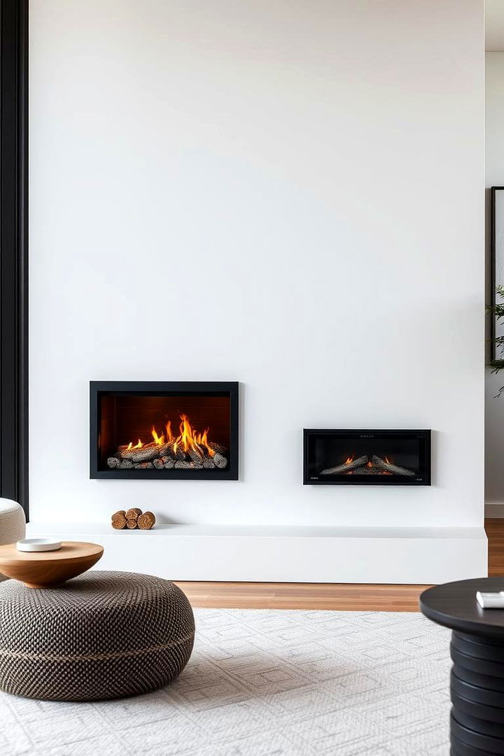 Energy Efficient and Smart Controls - 22 Scandinavian Fireplace Ideas