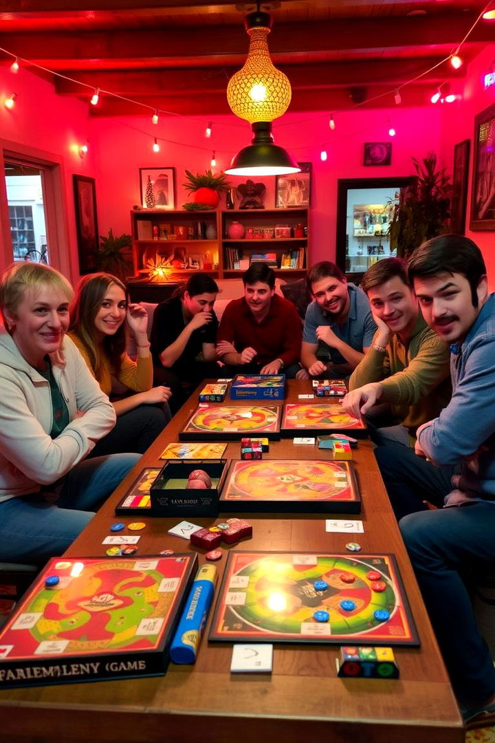 Engaging Board Game Marathon - 22 Wedding Anniversary Ideas