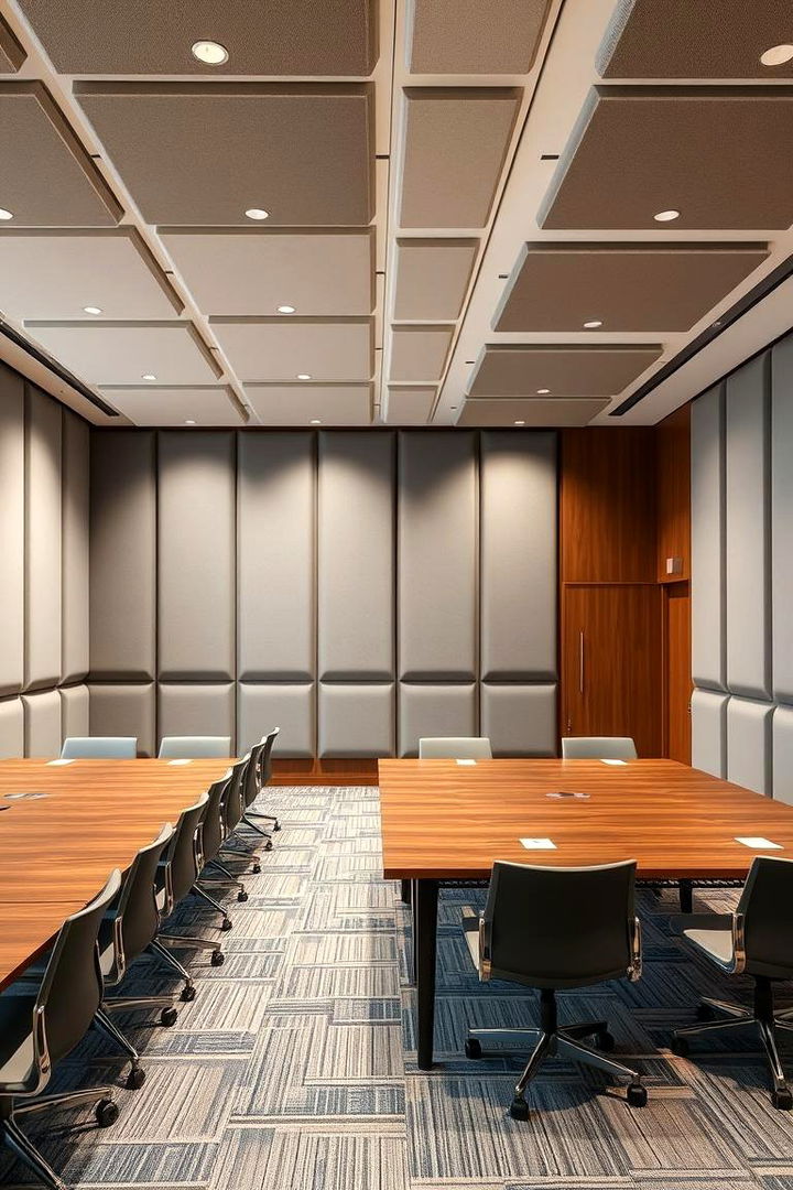 Enhanced Acoustic Panels and Treatments - 22 Conference Room Design Ideas and Inspiration