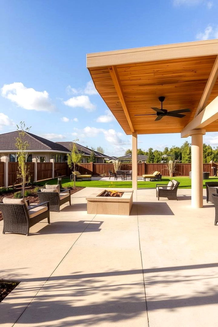 Enhancing Accessibility and Flow - 22 Backyard Pavilion With Fireplace