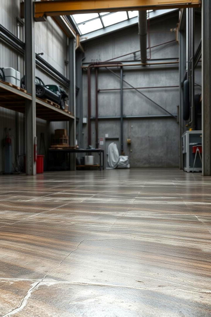 Enhancing Durability - 22 Stained Concrete Floors