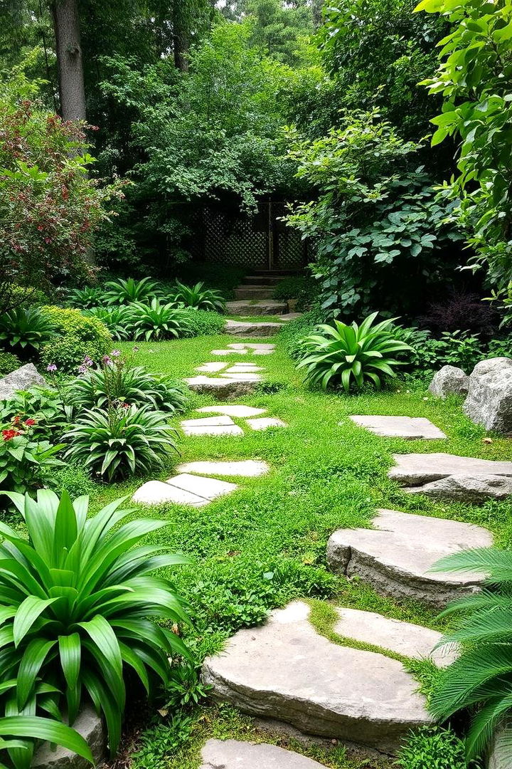 Enhancing Landscape Aesthetics - 22 Flagstone Steps
