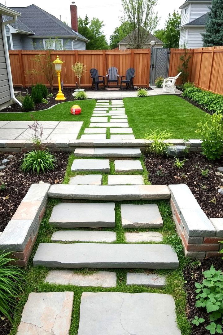 Enhancing Outdoor Functionality - 22 Flagstone Steps
