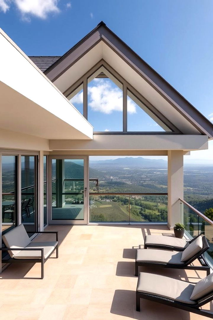 Enhancing Panoramic Views with Structural Overhangs - 22 Dormer Balcony Ideas