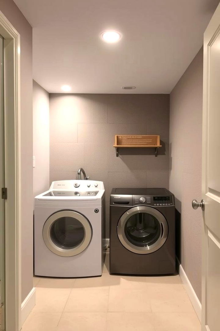 Enhancing Privacy with Soundproofing - 22 basement laundry room ideas