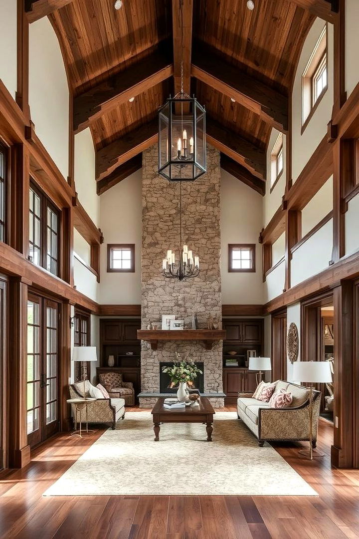 Enhancing with Wood Details - 22 Prairie-style Interior Design Ideas