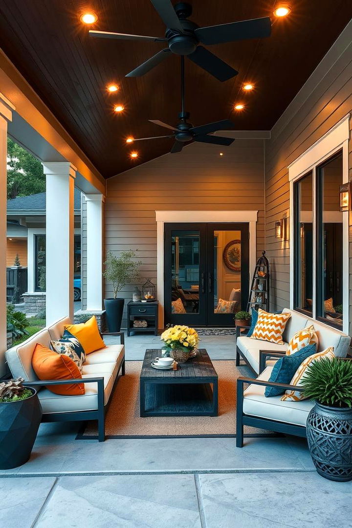 Entertainers Dream Porch Room - 22 Enclosed Porch Ideas