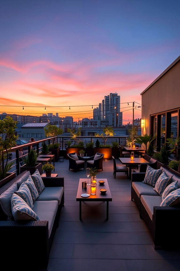 Entertaining Terrace Space - 22 Loft Balcony Ideas