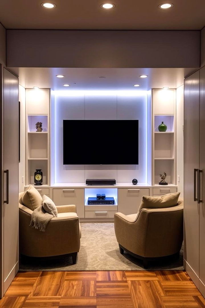 Entertainment Alcove - 22 Alcove Ideas