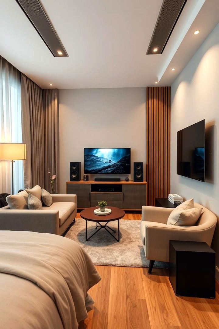 Entertainment or Music Corner - 22 Bedroom Corner Ideas
