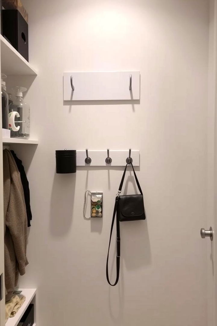 Entry Closets with Clever Hooks - 22 Entry Closet Ideas