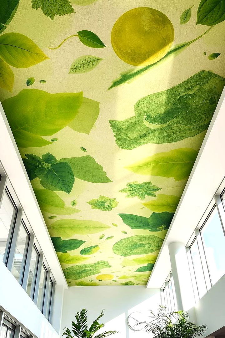 Environmental Impact of Ceiling Murals - 22 Ceiling Murals